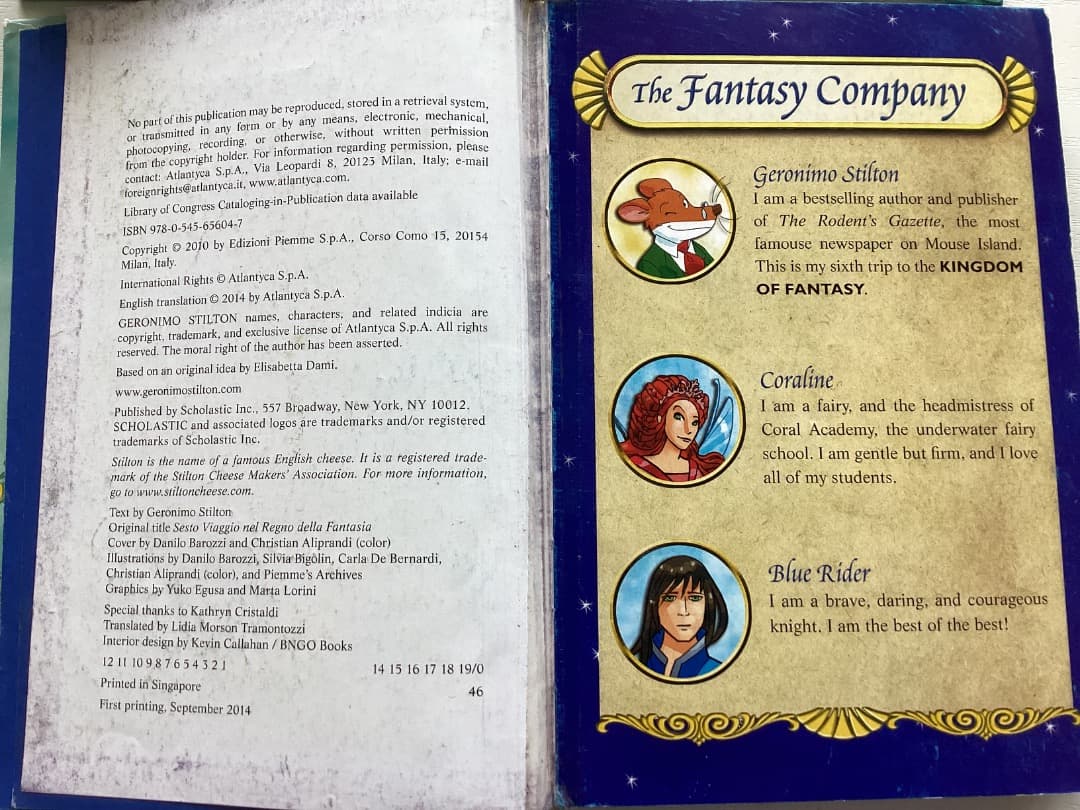 Geronimo Stilton Kingdom of Fantasy セット