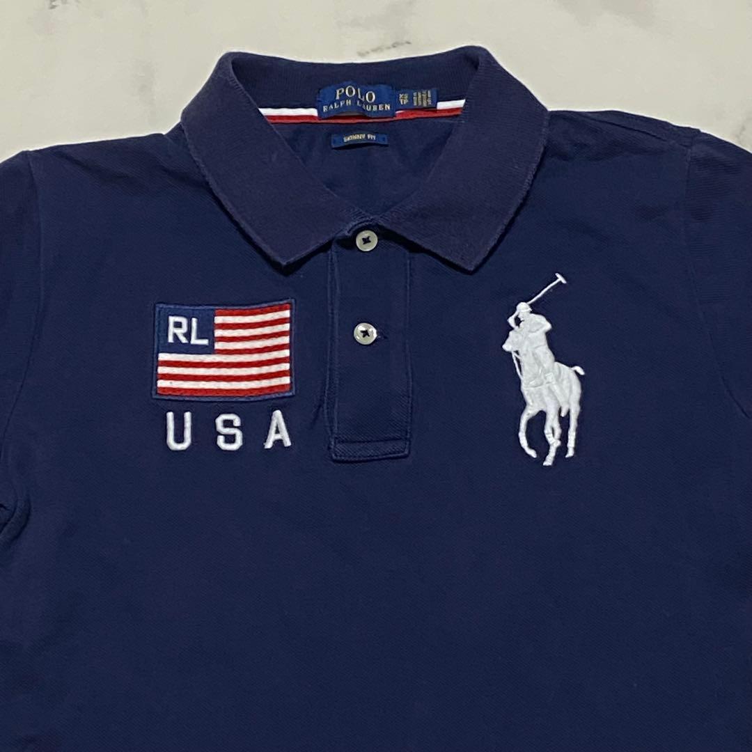 POLO RALPH LAUREN スキニーフィット ビッグポニー ポロシャツ