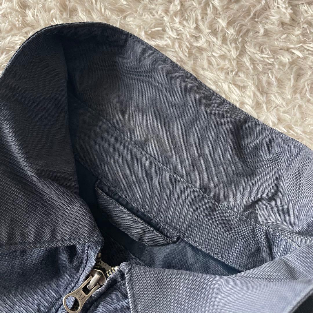 ギャップ 00s GAP ナイロン コットン ドリズラー ジャケット L 紺