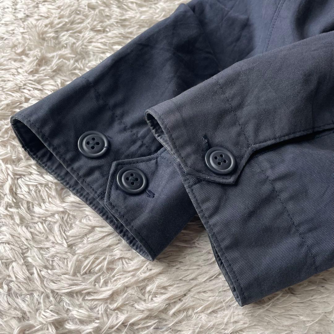 ギャップ 00s GAP ナイロン コットン ドリズラー ジャケット L 紺