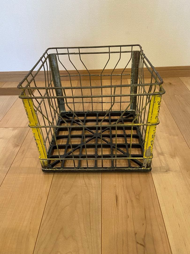テント・タープ Vtg wire l milk crate USA 70's