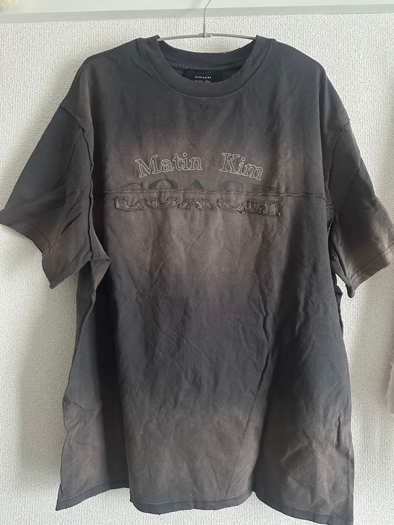 【COACH MATIN KIM】ウォッシュド オーバーサイズド Tシャツ