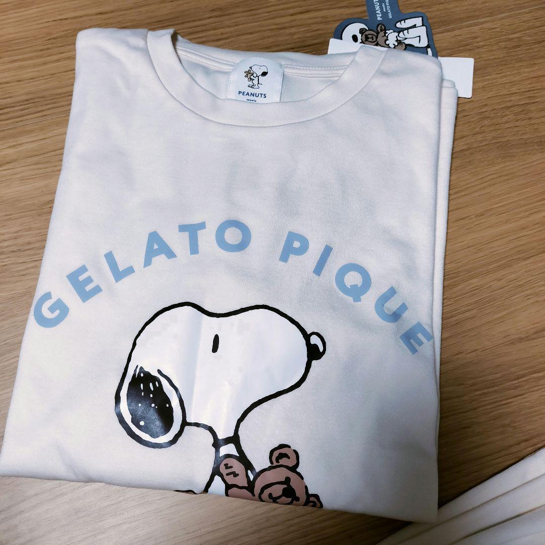 未使用 パジャマ　ルームウィア　ジェラートピケ　PEANUTSコラボ　スヌーピー