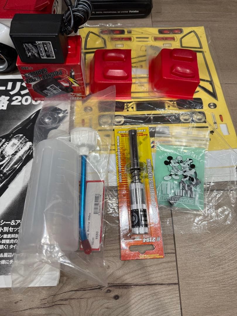 フルセット　良品　京商　ピュア10 gp10 ハコスカ　エンジンカー　深リム