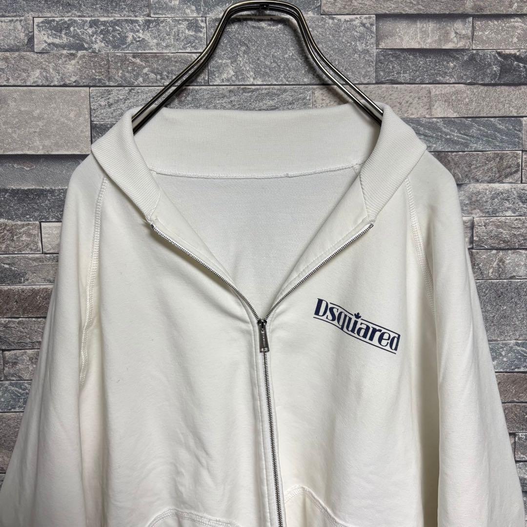 Dsquared 2 ダブルジップブルゾン WHT/XXL