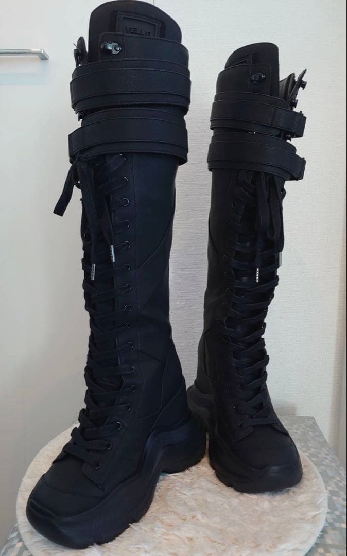 YELLO sat long boots厚底 ロングブーツ超美品⭐︎