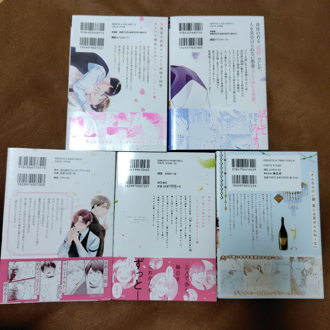 園瀬もち　BL　9冊セット