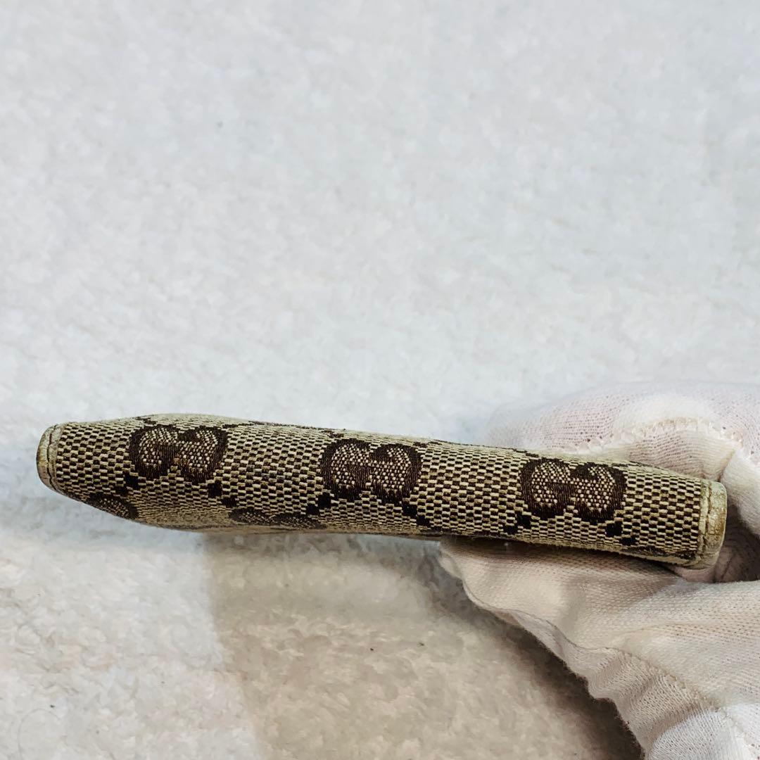 ⭐️美品グッチ GUCCI GGキャンバス カードケース 名刺入れ ベージュ