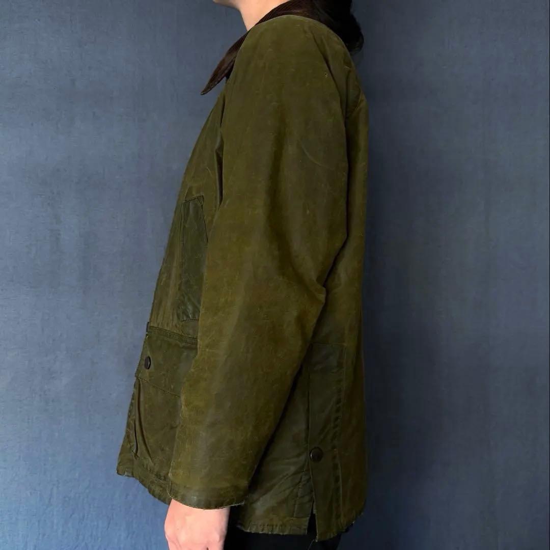 C38 BARBOUR BEDALE ビデイル Olive Y2K