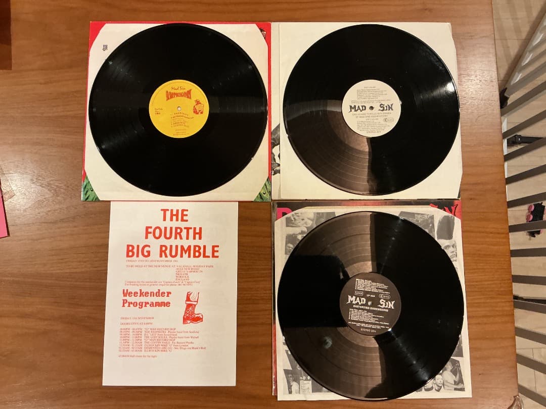 MAD SIN レコード 3枚セット