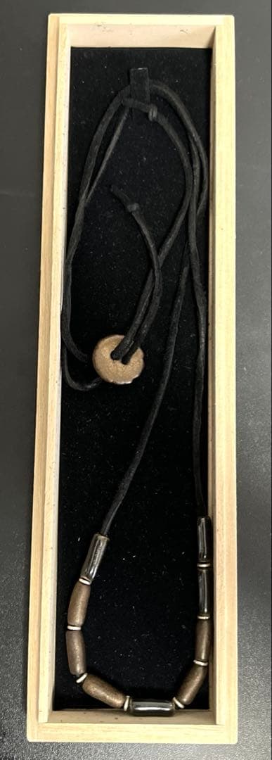 アクセサリー satou touki beads 2way necklace sabi