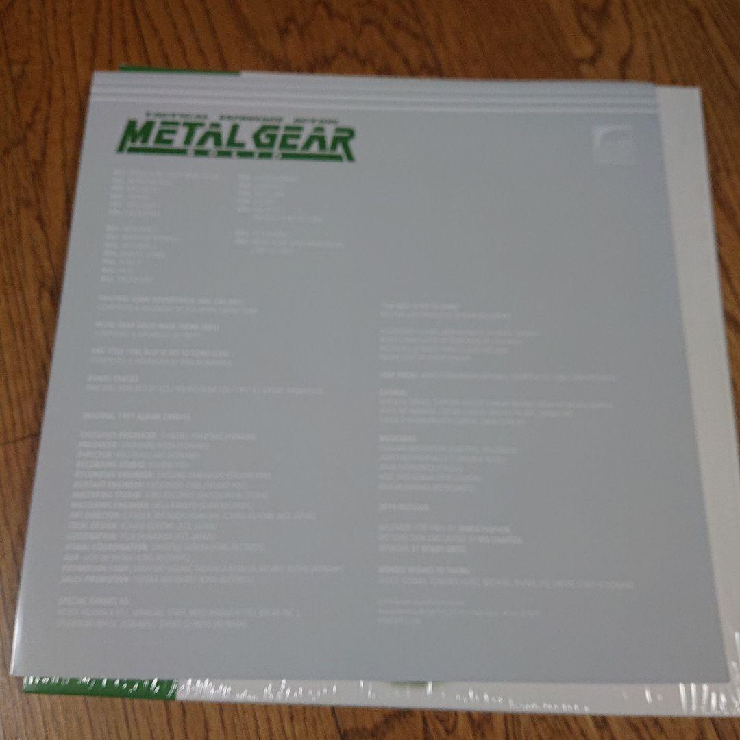 l Gear Solid OST 2LP vinyl レコード　サントラ