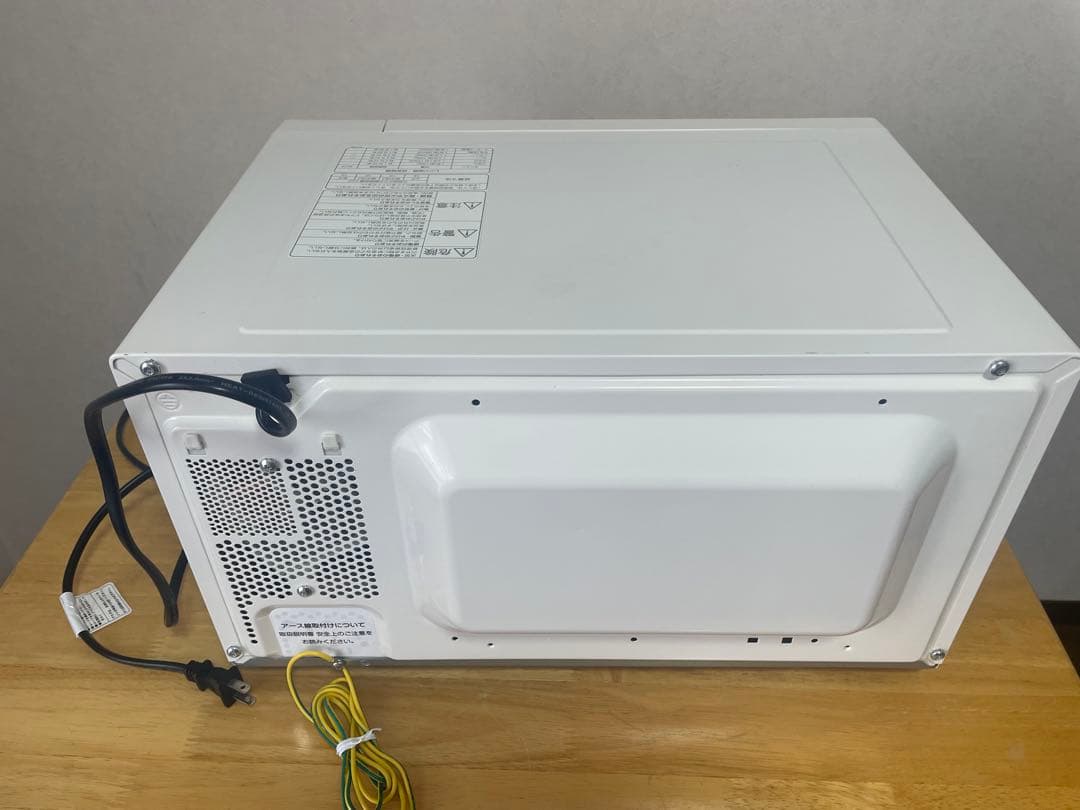 美品　送料込み　無印良品 電子レンジ フラット MJ-SER18A 中古