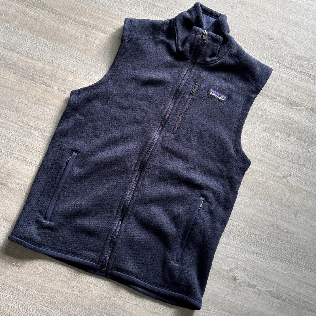 N*a様 patagonia S ベターセーター フリースベスト ネイビー