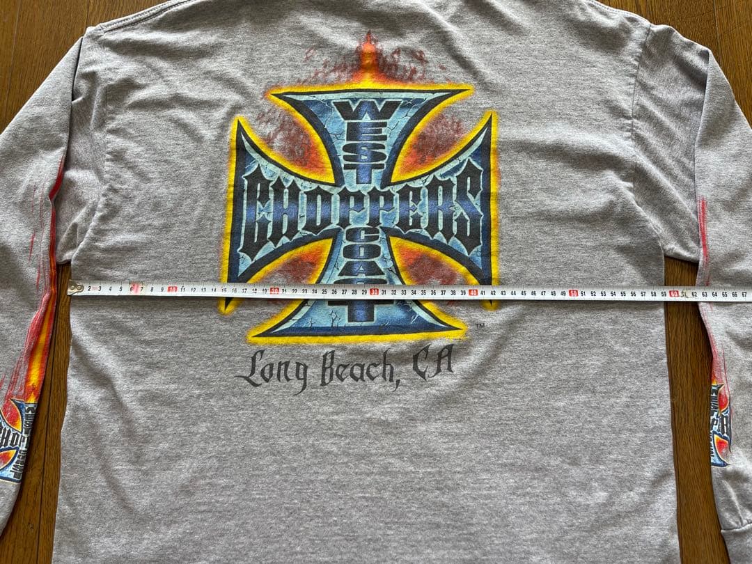 west coast choppers 長袖Tシャツ