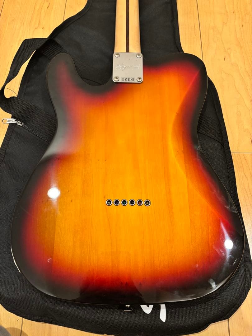 美品　スクワイヤー　Squier テレキャスター　サンバースト
