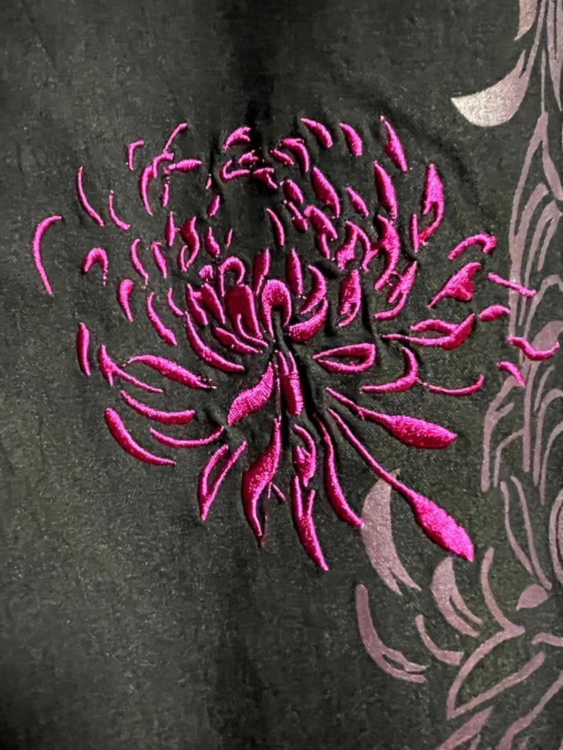 【超希少】Ozz On 和チャイナ　花刺繍　ロングスカート　M