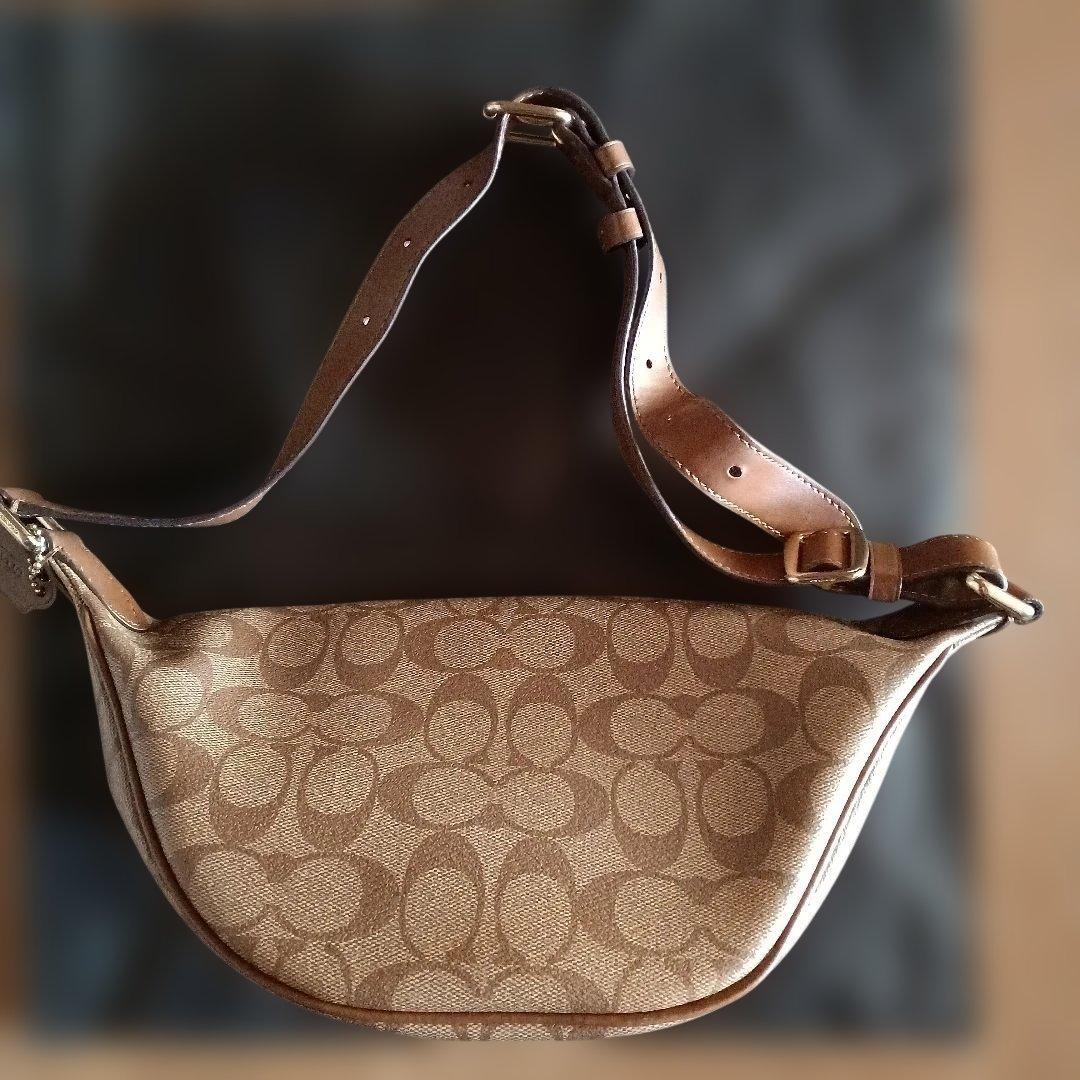 Coach ボディバッグ ブラウン