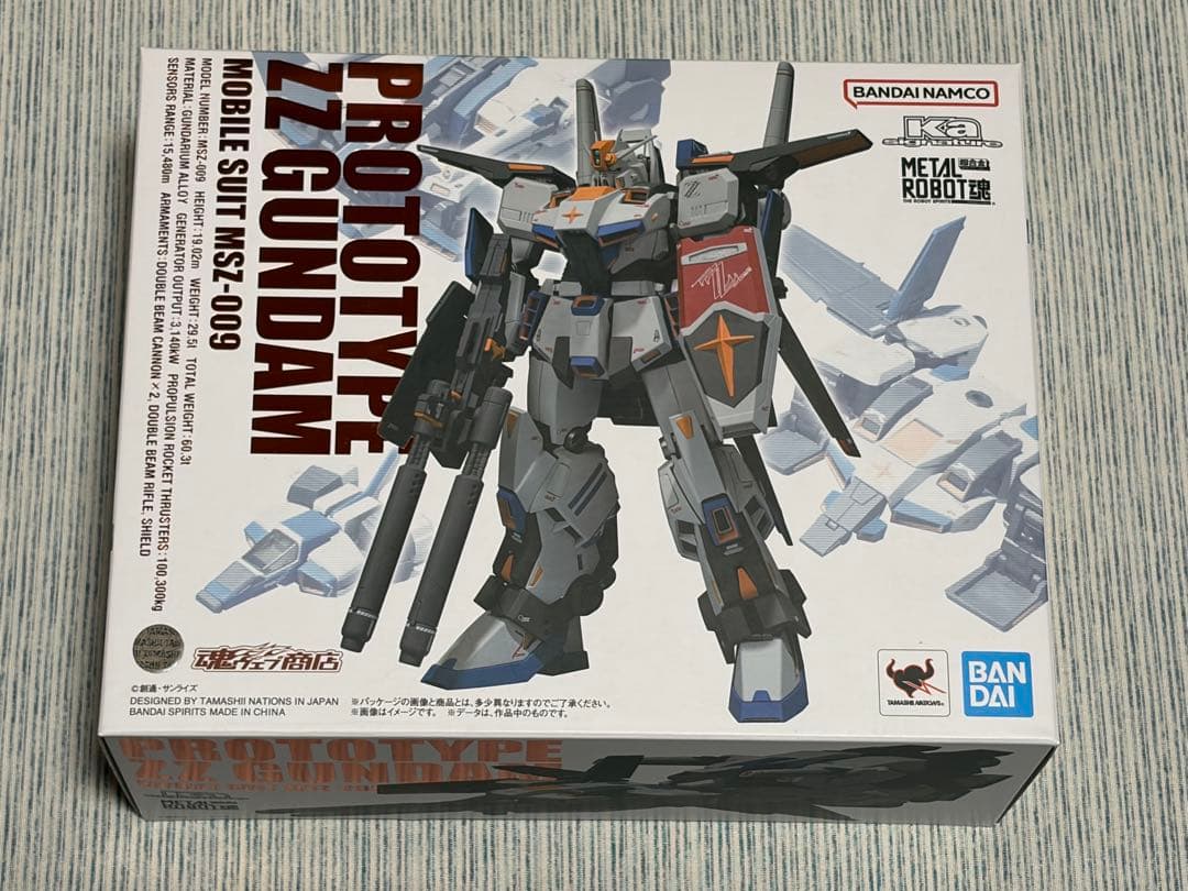 BANDAI L ROBOT魂（ver.Ka）プロトタイプZZガンダム
