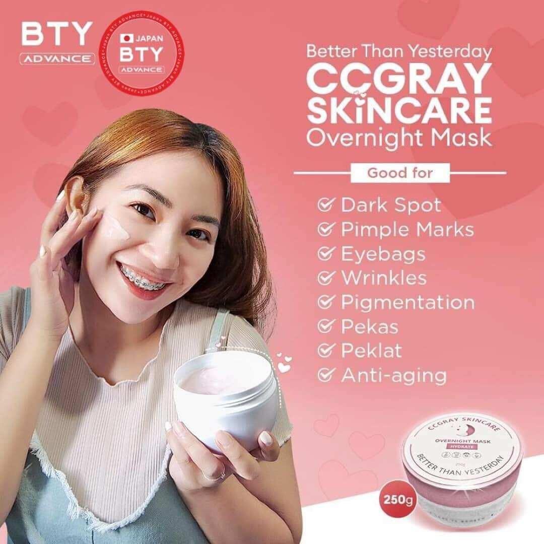 パック・フェイスマスク BTY advanced overnight mask