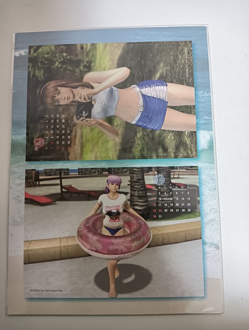 DEAD OR ALIVE Xtreme 2 　ファミ通xbox付録　計6点