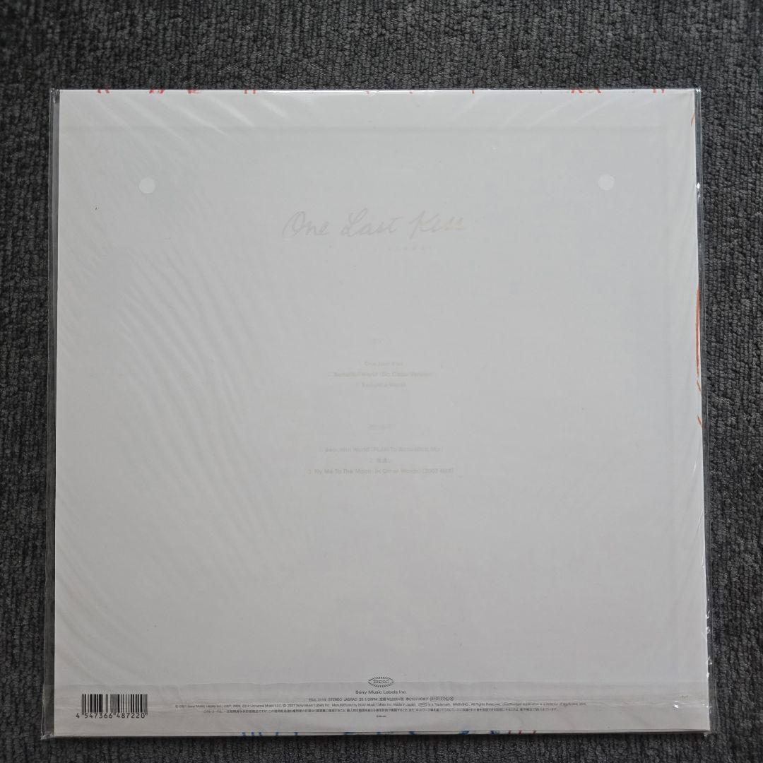 ​宇多田ヒカル One Last Kiss エヴァ アナログ盤 LP 限定 新品