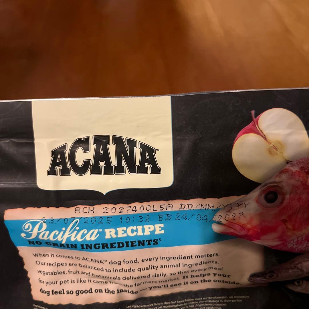 ACANA Pacifica Recipe ドッグフード２キロ