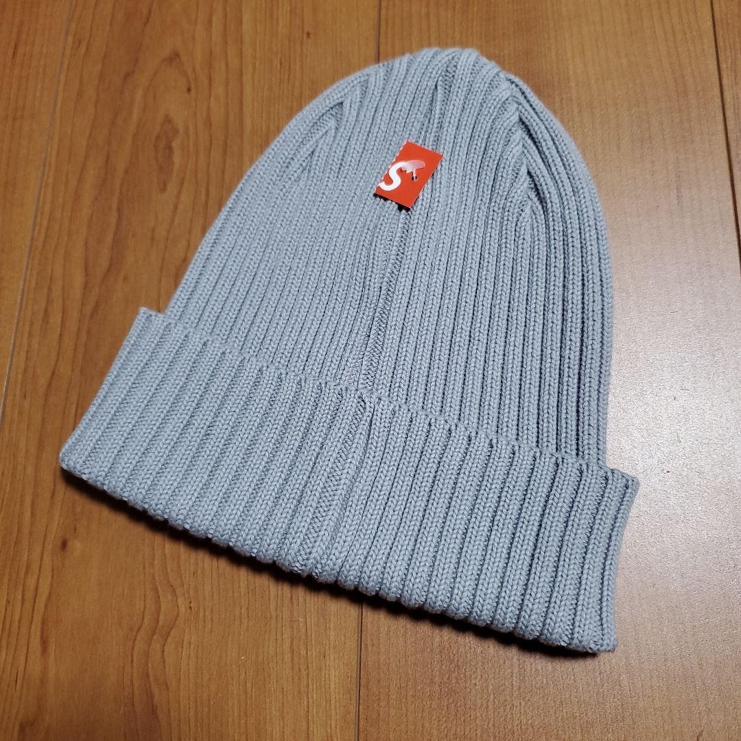 ✨【新品 半タグ付き】Supreme Overdyed Beanie グレー