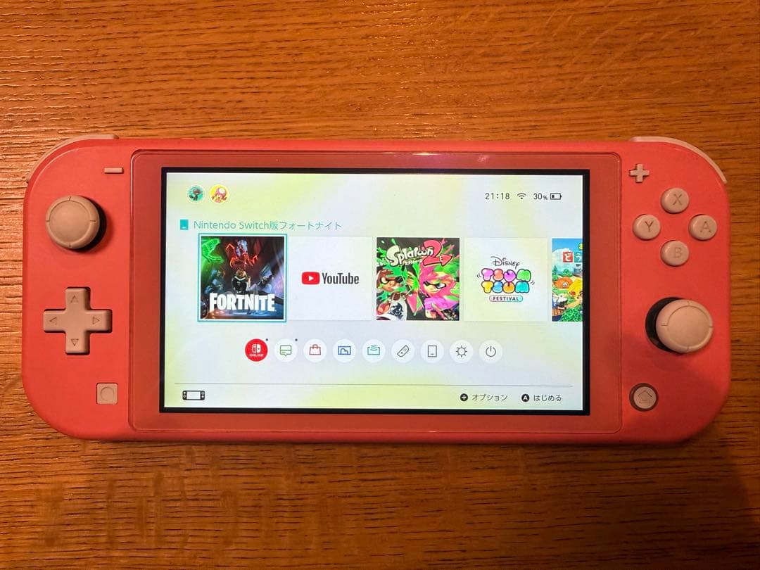 Nintendo Switchライト　コーラルピンク