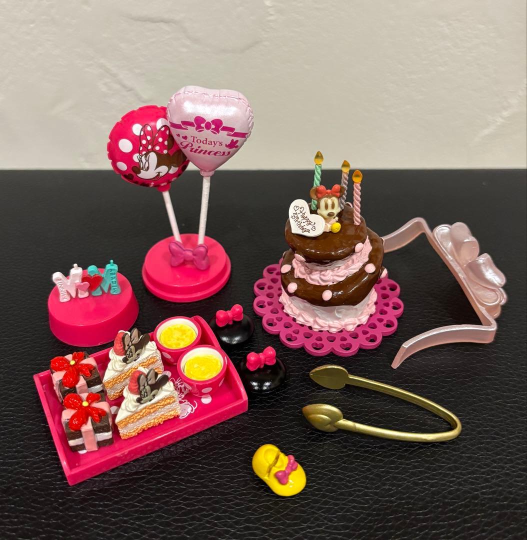 リーメント　ピンク　ラブリーケーキ　4種　ミニー　ディズニー　ぷちサンプル