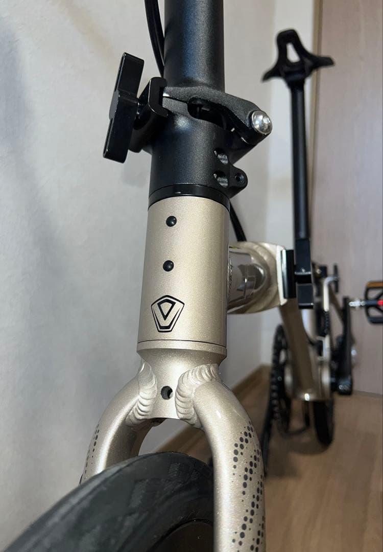 競速アルミ合金 Brompton同系 16インチ 折りたたみ自転車