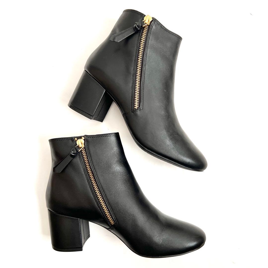ally様COLE HAAN コールハーン サイドジップヒールブーツ