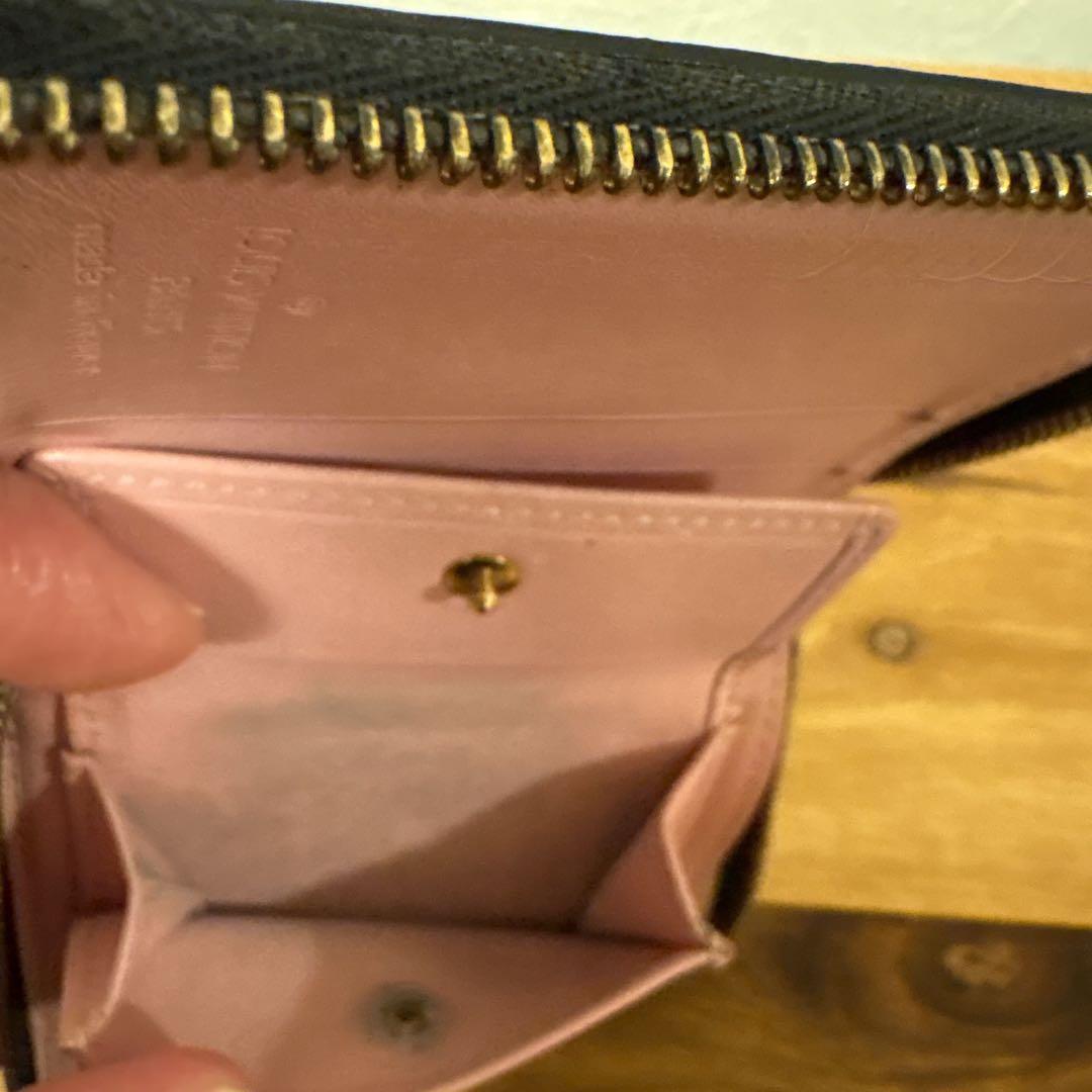 LOUIS VUITTON ヴェルニ　コンパクトウォレット マットブラック