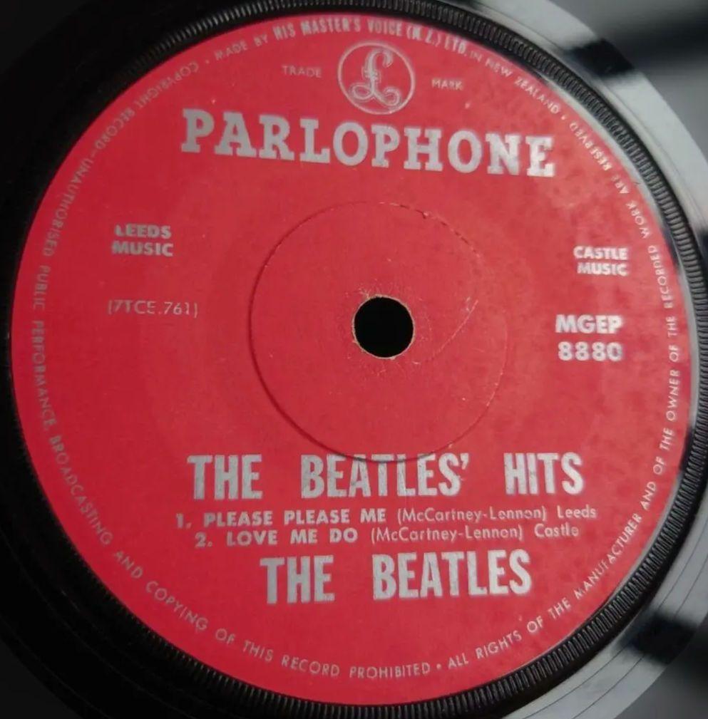 貴重ニュージーランド盤THE BEATLES' HITS モノラル