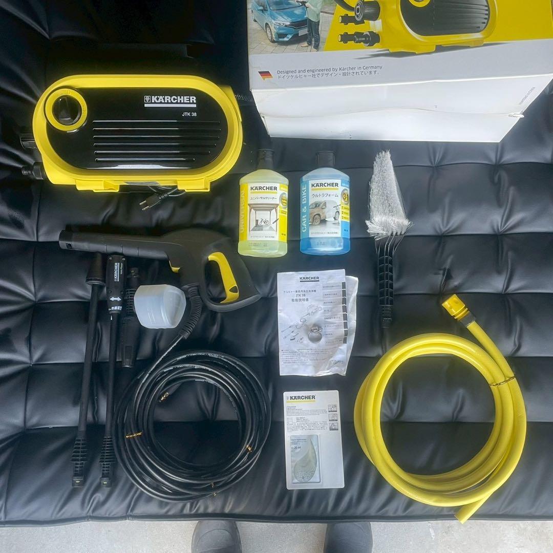 KARCHERケルヒャー 家庭用高圧洗浄機 JTK38 洗剤付き
