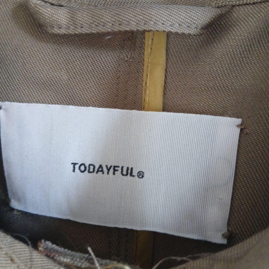 ☆限定値下げ☆TODAYFUL*Satin Twill Coat オリーブ36