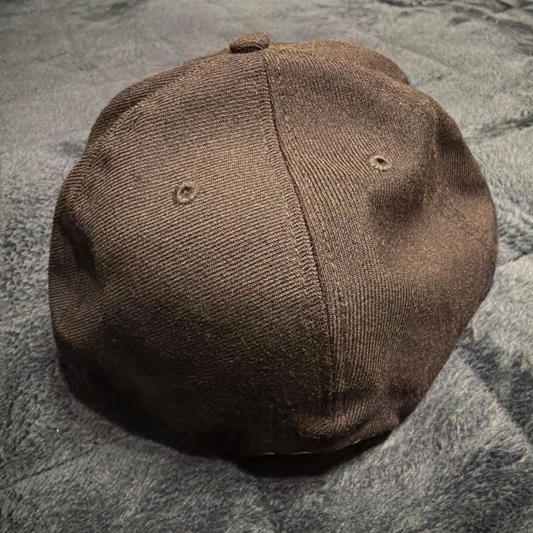 supreme newera キャップ 7 3/8 59FIFTY ブラック