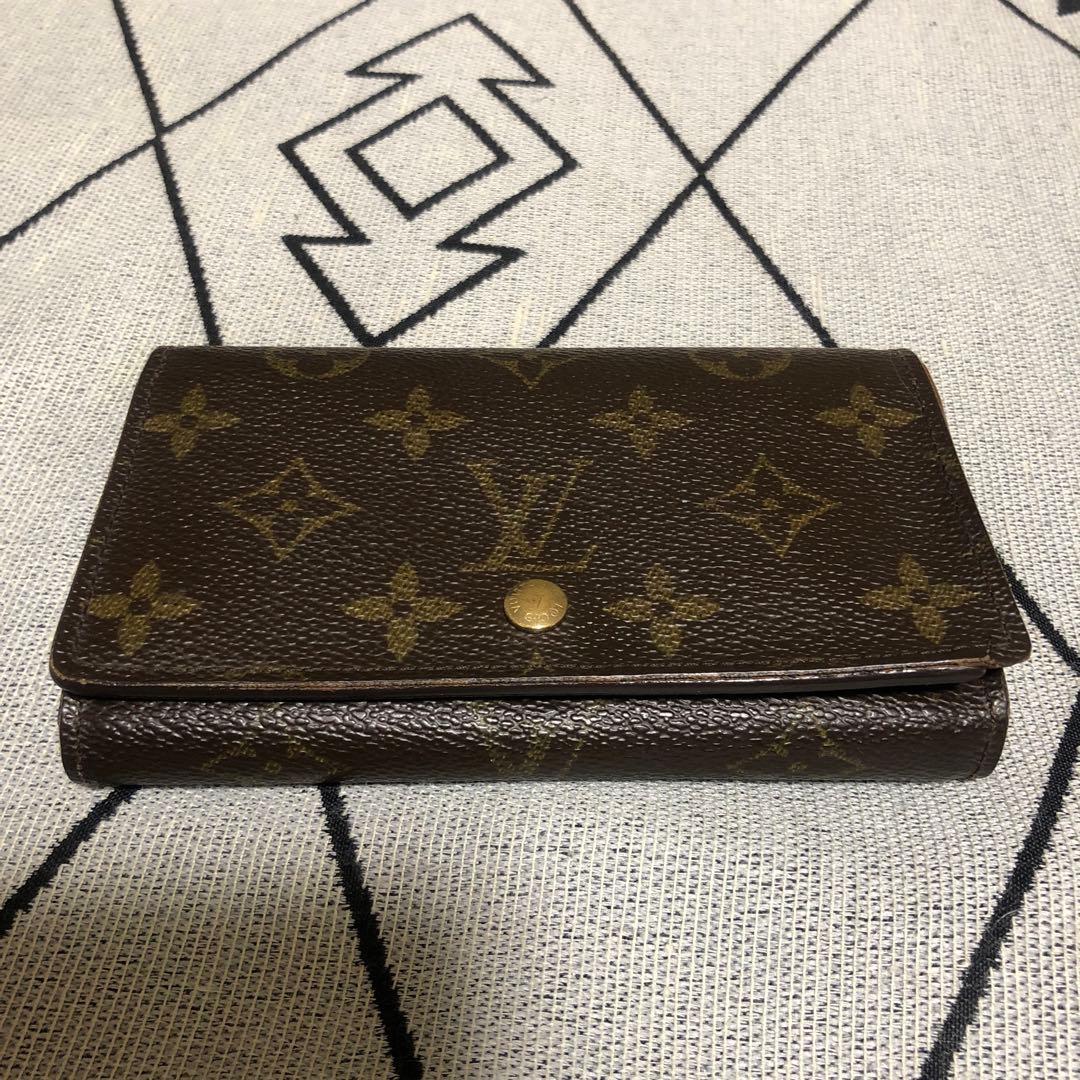 (*)様 美品　Louis Vuitton ポルトモネトレゾールモノグラム