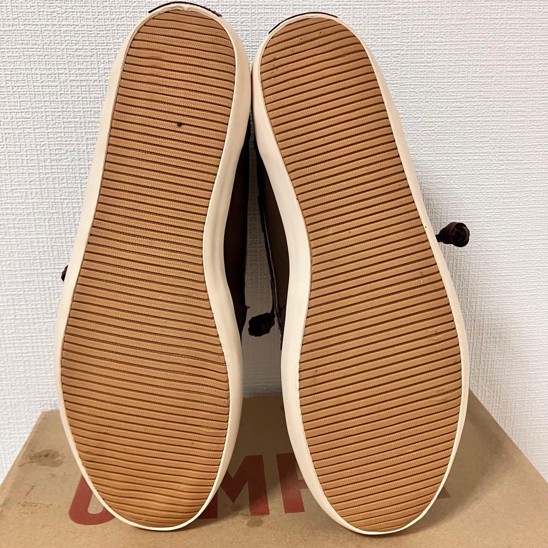 CAMPER カンペール RO ブラウン ミッドカット レースアップ　シューズ