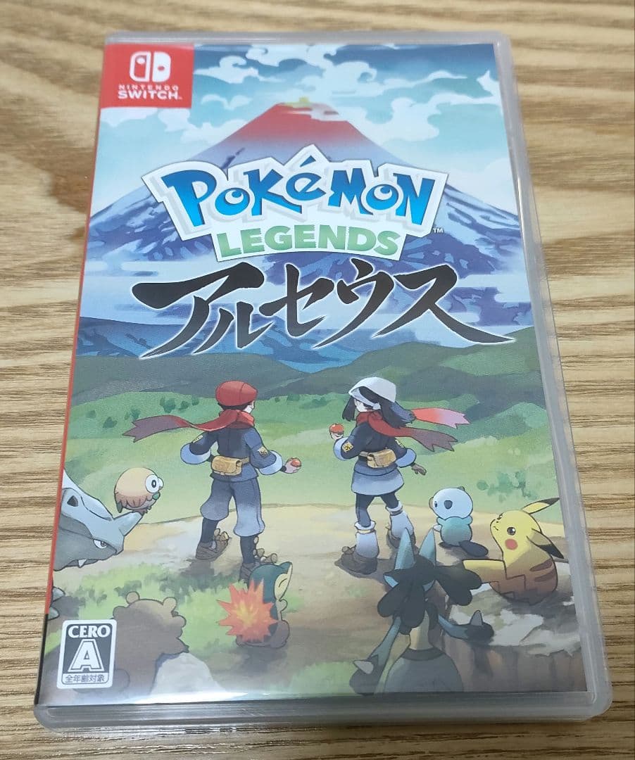 ポケットモンスター ソード LEGENDSアルセウス　ソフト