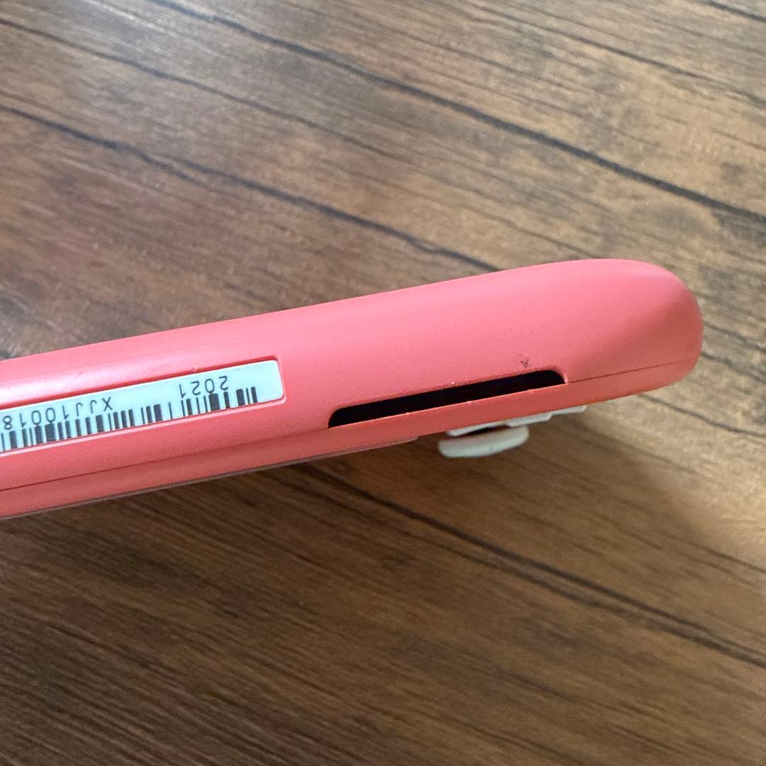 箱とアダプタ無しNintendo Switch Lite コーラルピンク