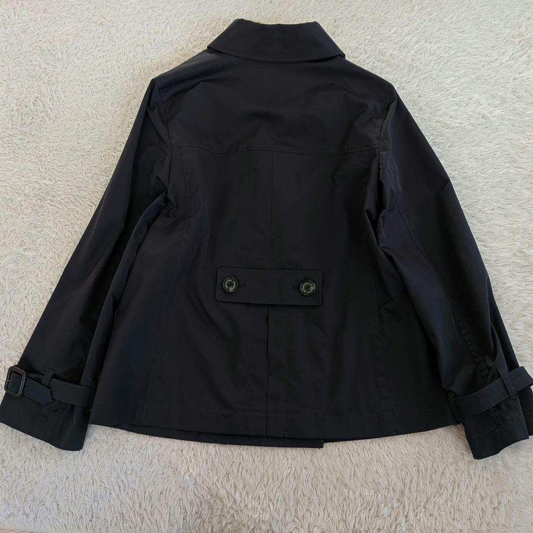 美品❀マッキントッシュ ダブルブレスト トレンチコート　レザーバックル　撥水