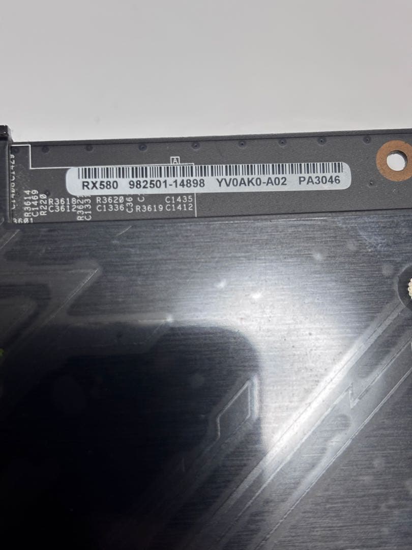 ジャンク品　ASUS ROG RX 580 グラフィックボード