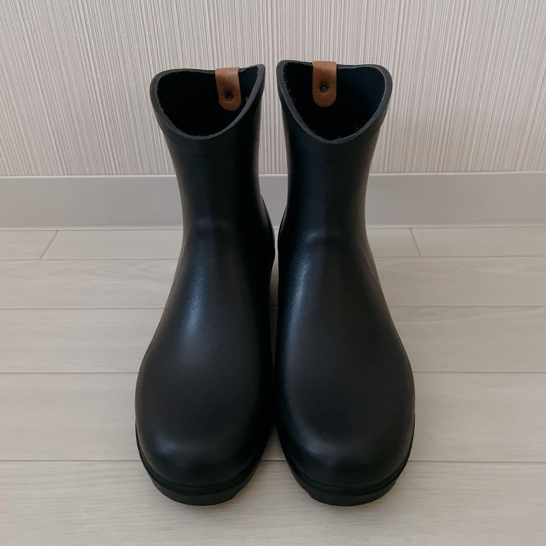 ☆AIGLE エーグル/レインブーツ ミスジュリエット　ブラック38 24cm☆