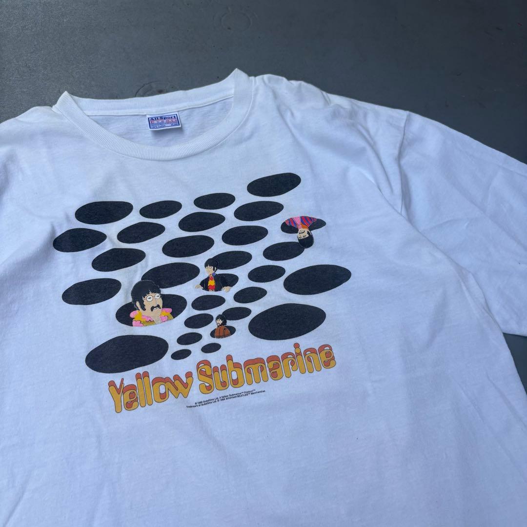 90s The beatles yellow submrine 名作 tシャツ