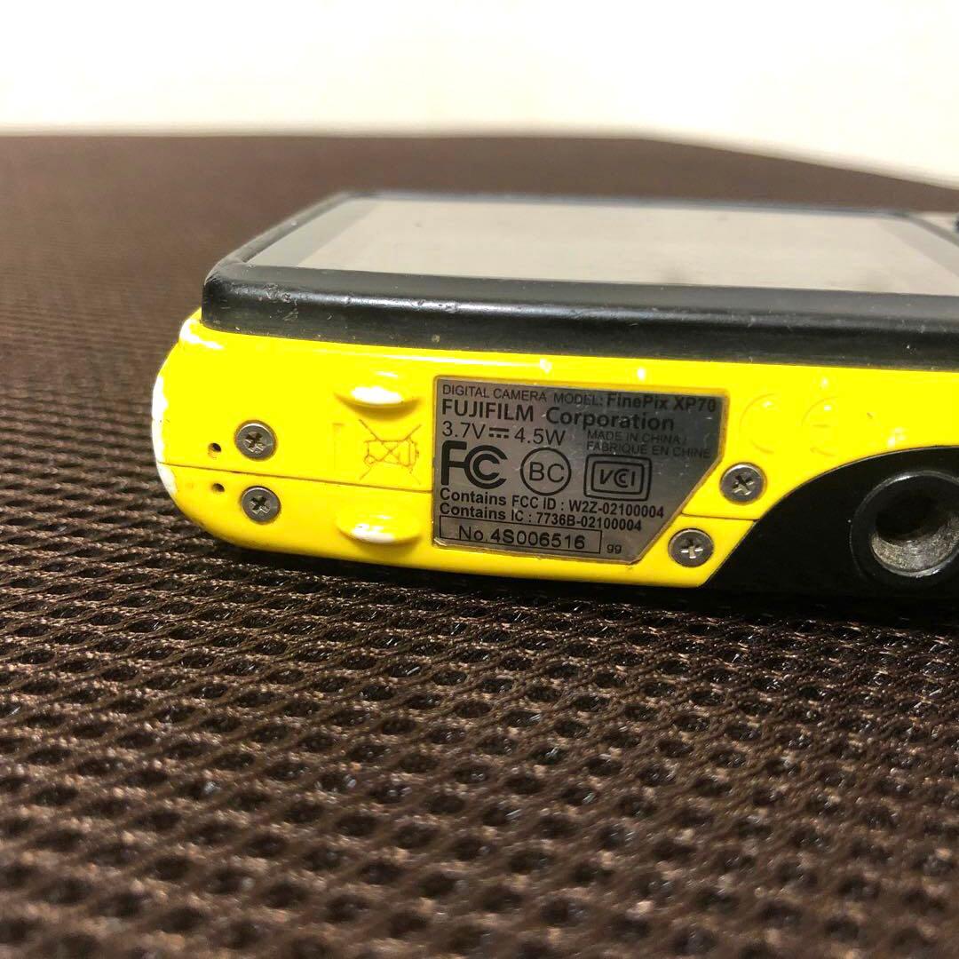 動作品　FUJIFILM コンパクトデジタルカメラ　Finepix XP70