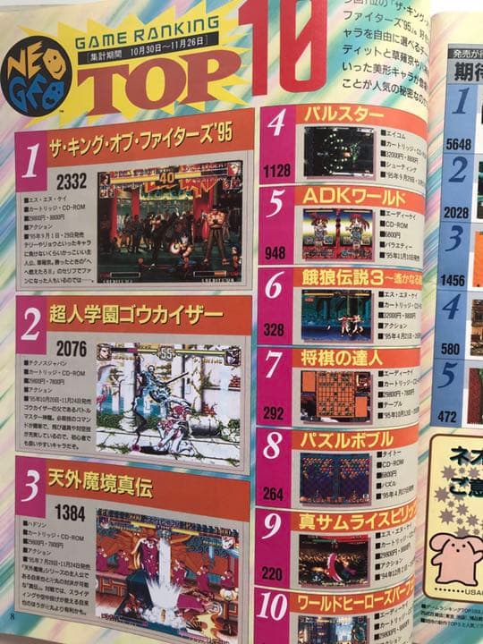 ネオジオ通信1996年vol.3 (ファミ通ブロス増刊)