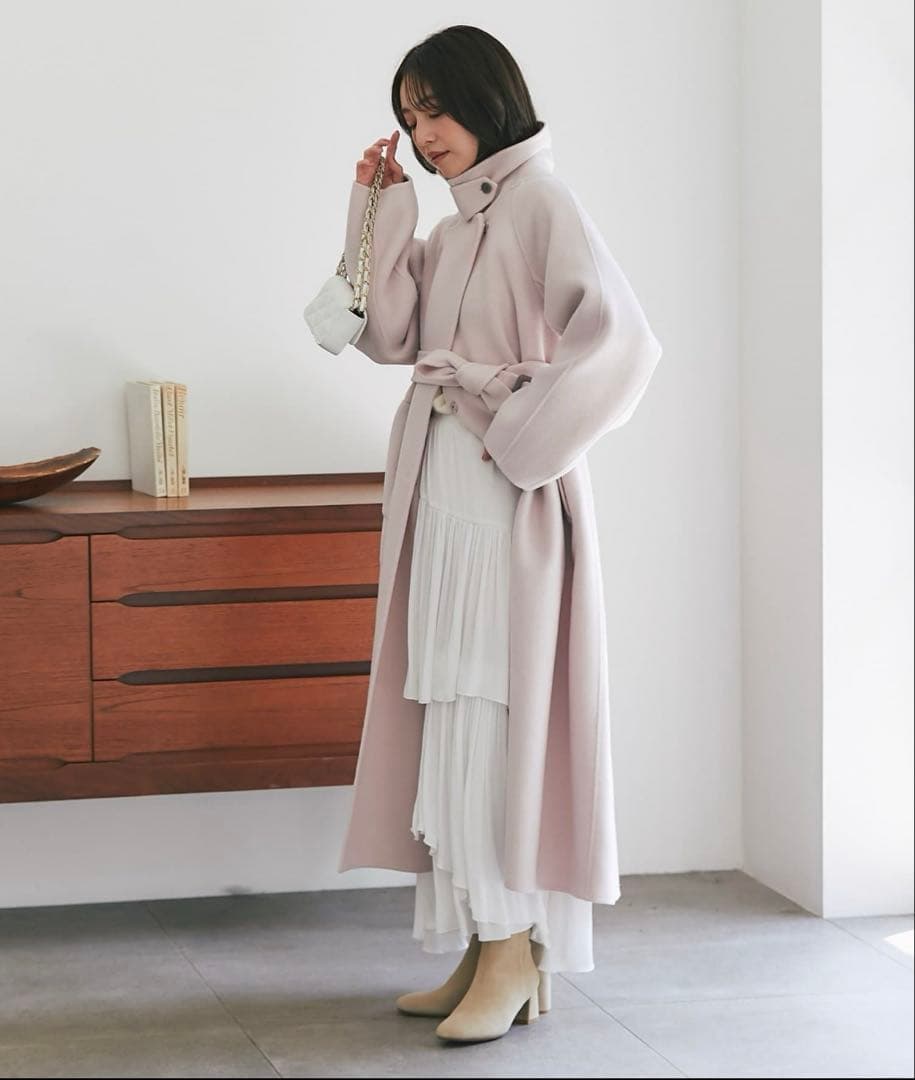 La boutique BonBon ダブルフェイス2WAYロングコート