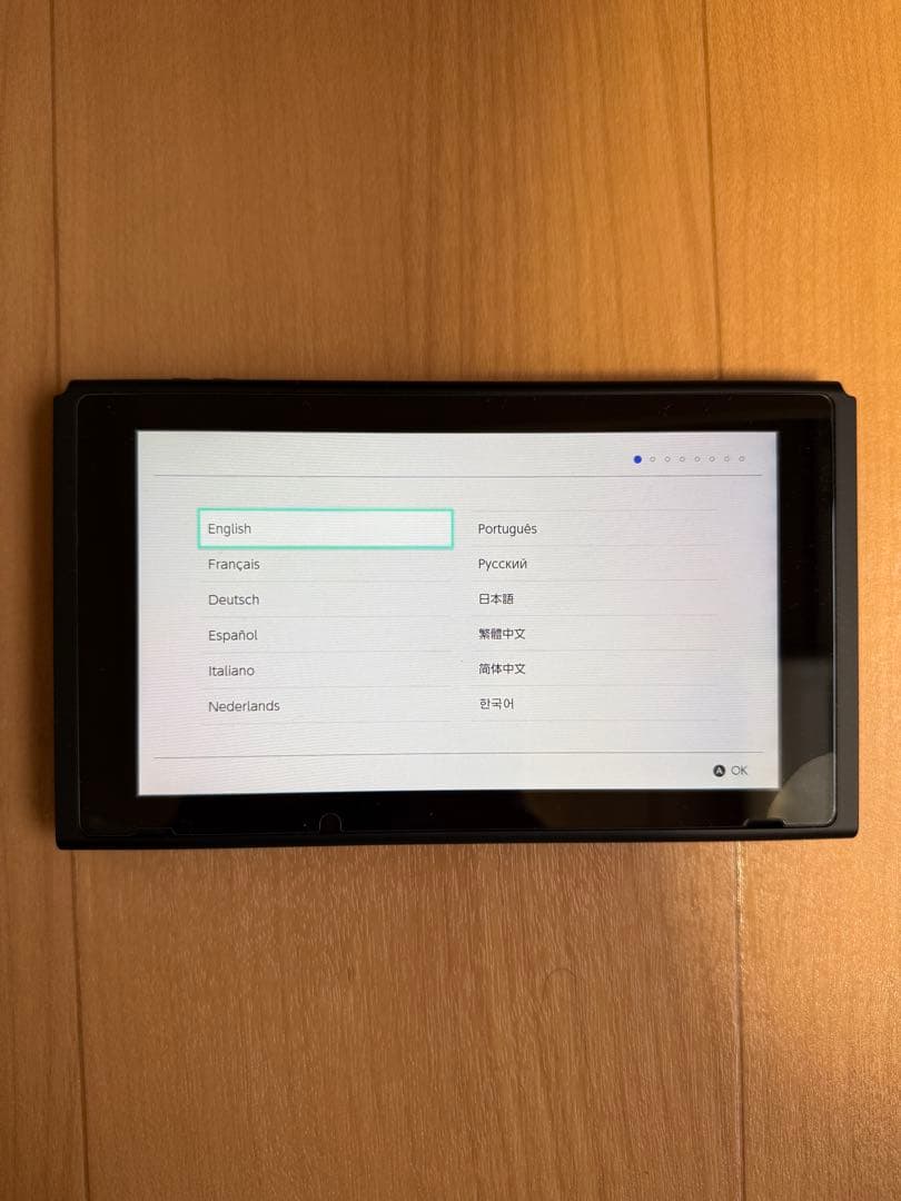 Nintendo Switch 本体 マイクロSDカード付 箱無し HDMI無し