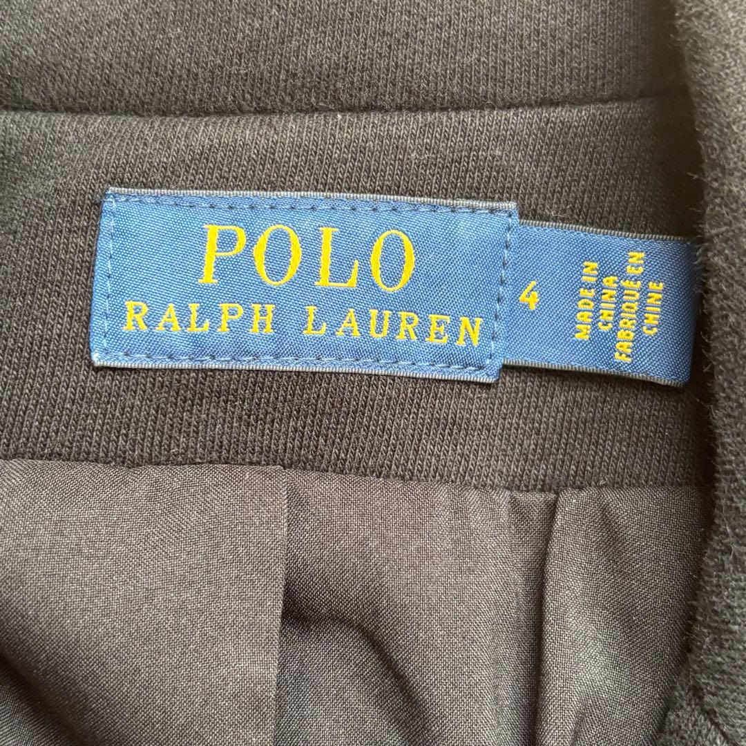POLO RALPHLAUREN 美品 テーラードジャケット ブラック ニット